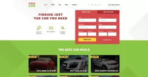 Your Car Website Template