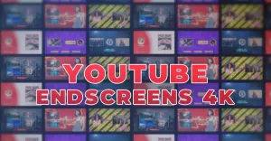 YouTube EndScreens 4K V.3