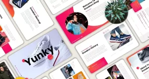 Yunky - Creative Fashion Keynote