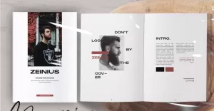 ZEINIUS Design Magazine Template